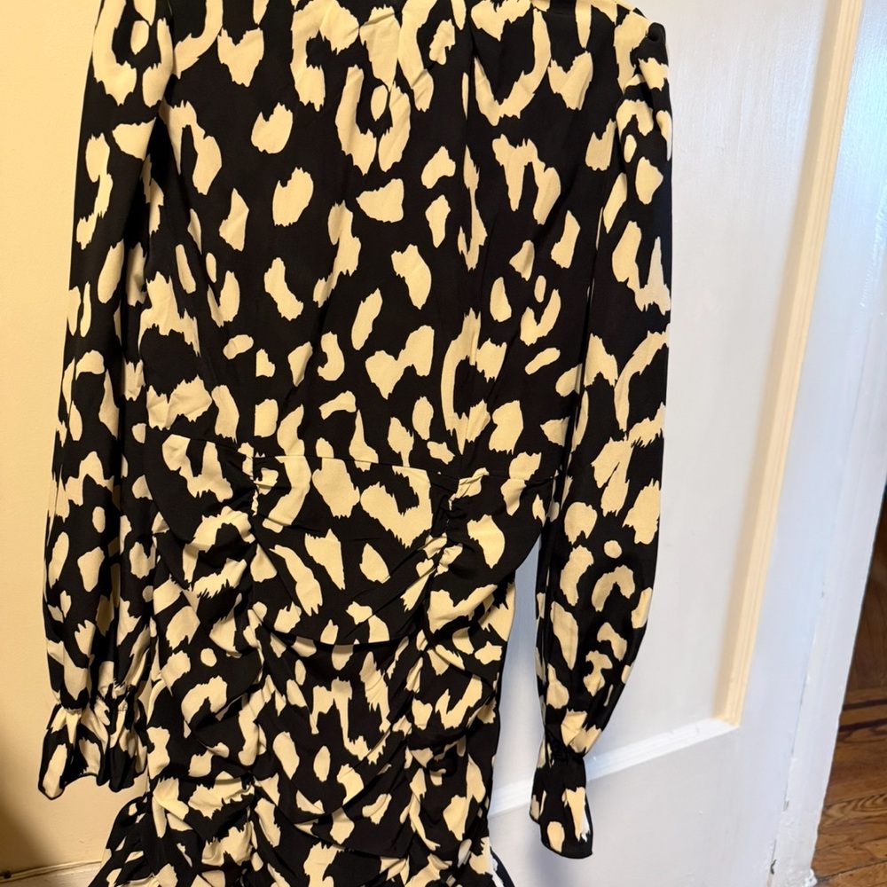 Stylish Black and White Women's Dress